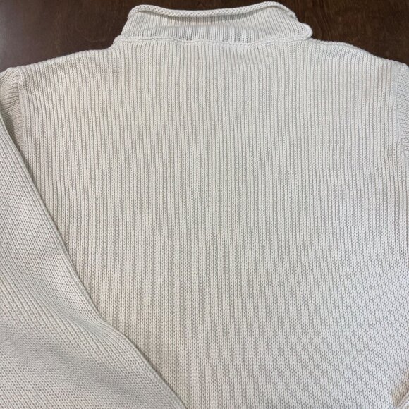 Vintage Binghamton Knitting Co. York Beach Sweater Women's Size Medium Cotton - Picture 7 of 11